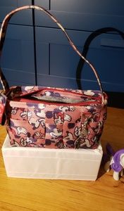 Harvey Disney Mickey Mouse Americana print satchel